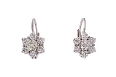 Orecchini con diamanti - Asta di San Valentino
