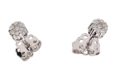 Orecchini con diamanti - Asta di San Valentino