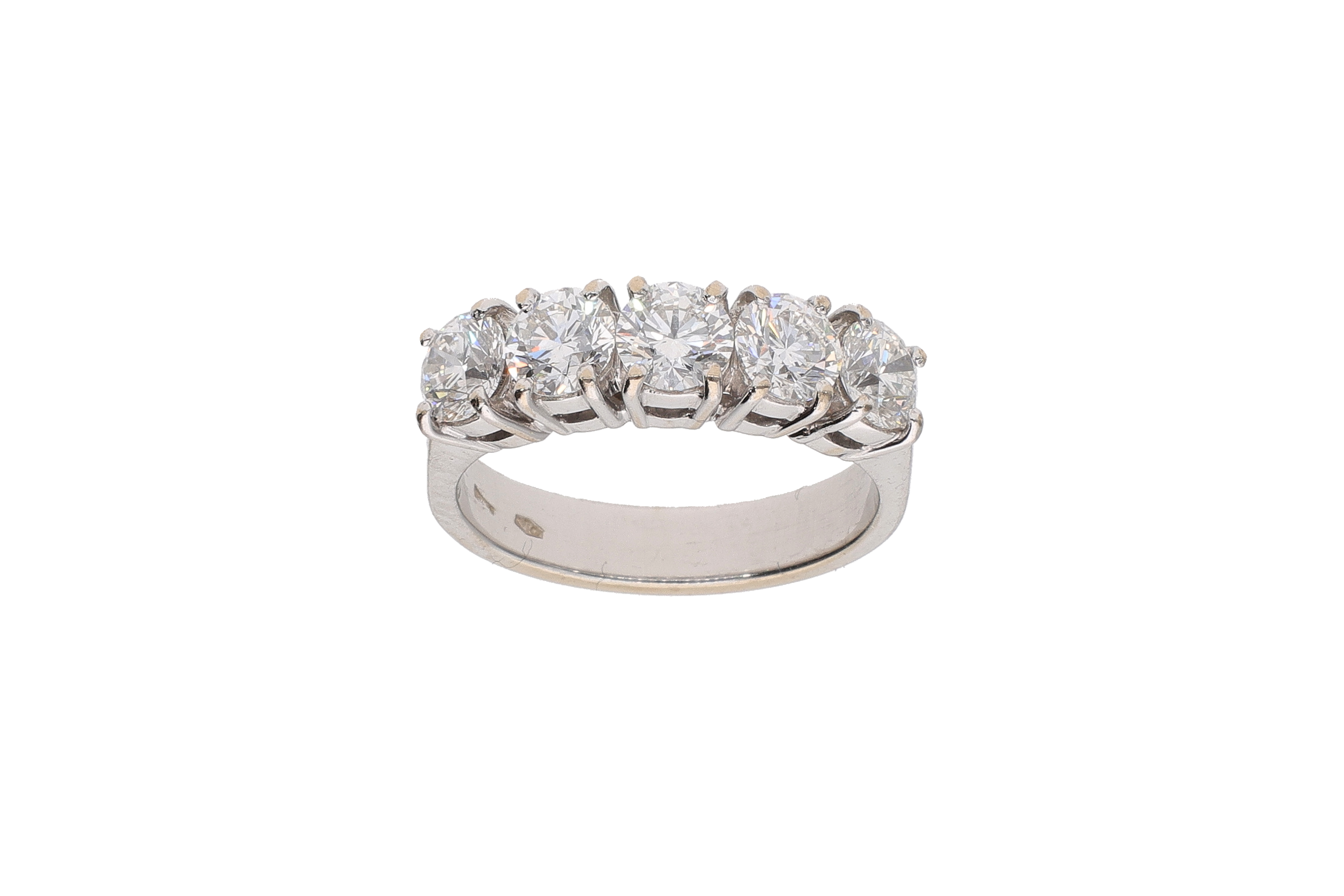 Anello con diamanti - Asta Preziosi