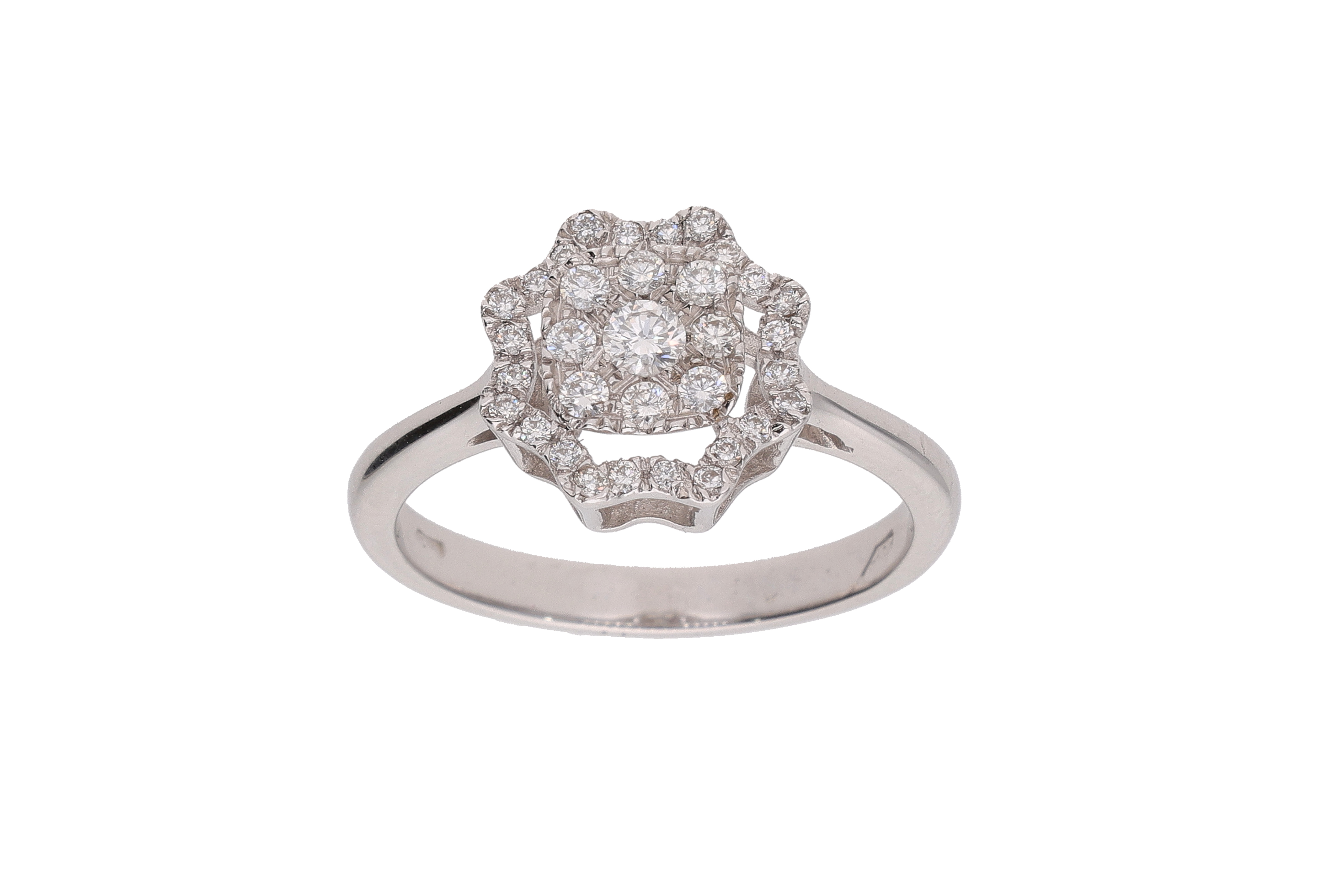 Anello con diamanti - Asta Preziosi