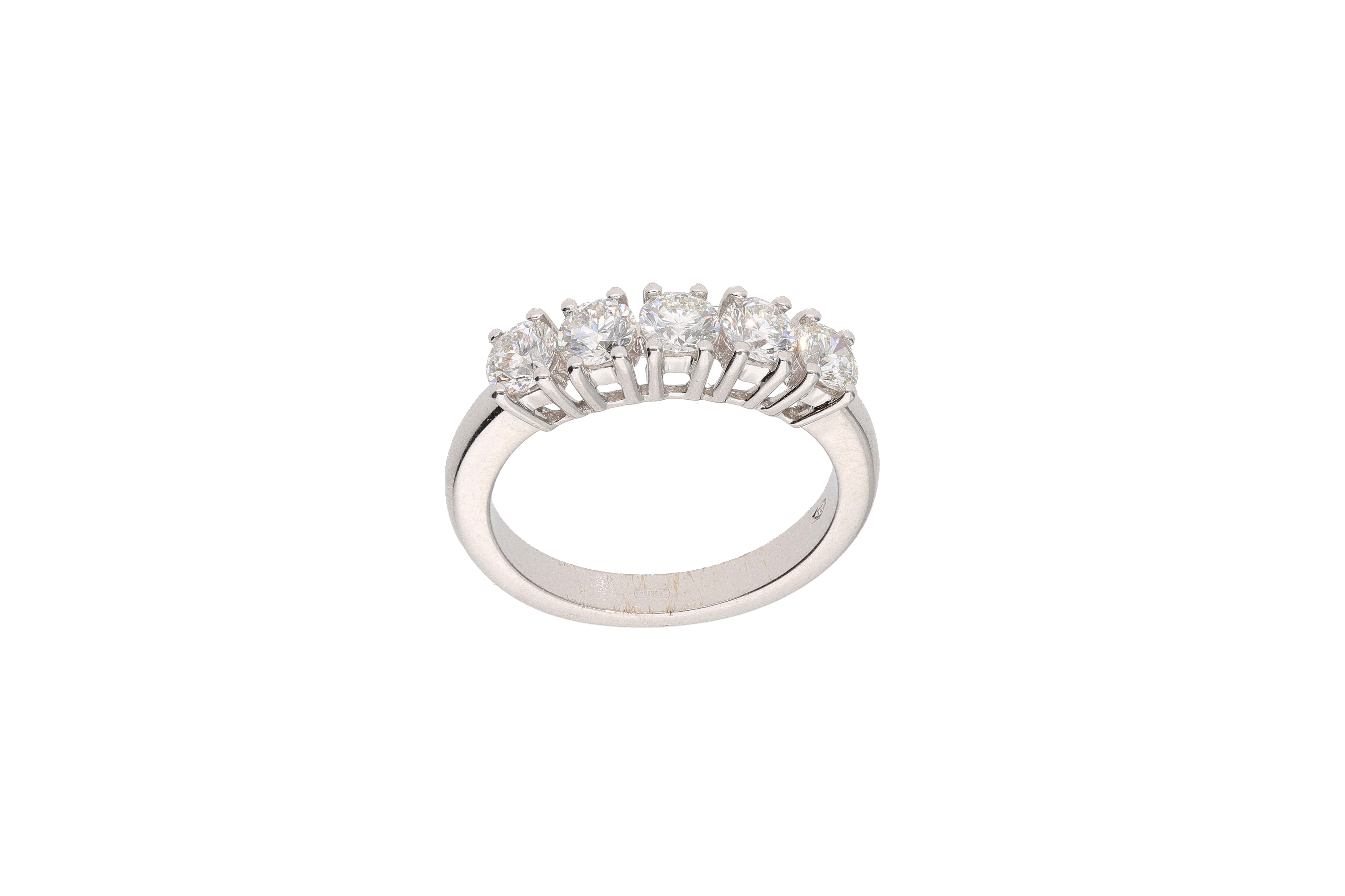 Anello con diamanti - Asta Preziosi