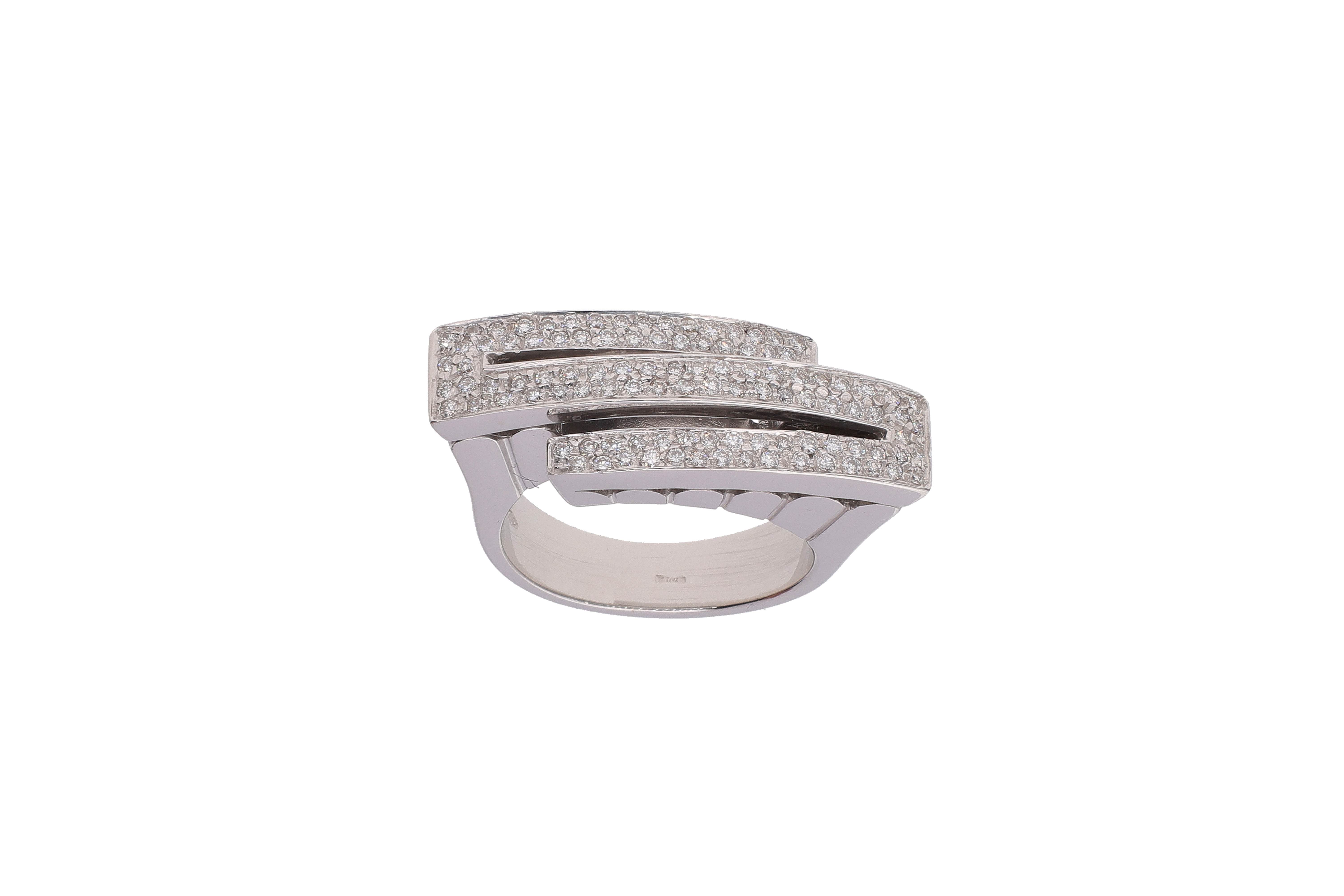 Anello con diamanti - Asta Preziosi