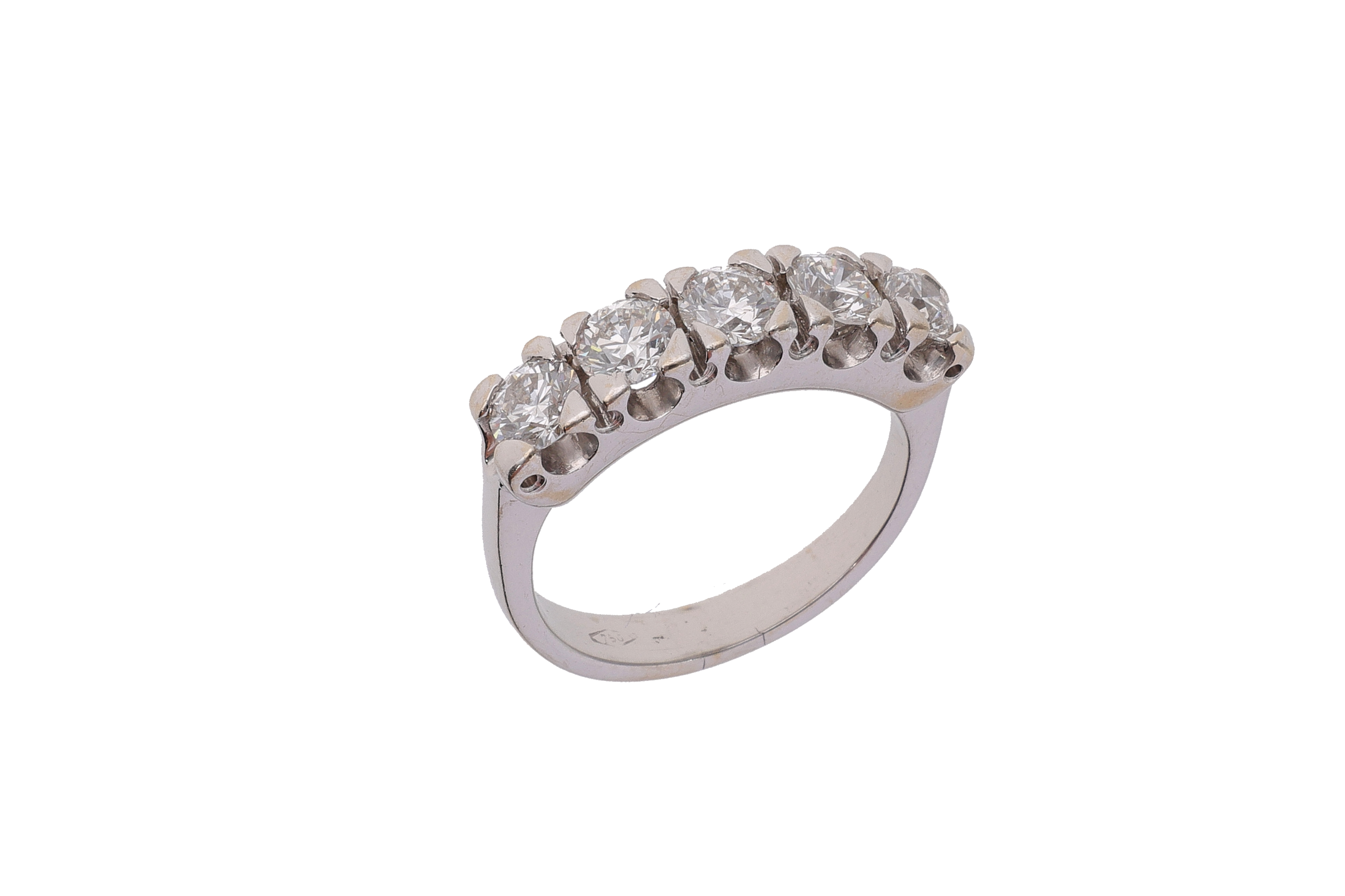Anello con diamanti - Asta Preziosi