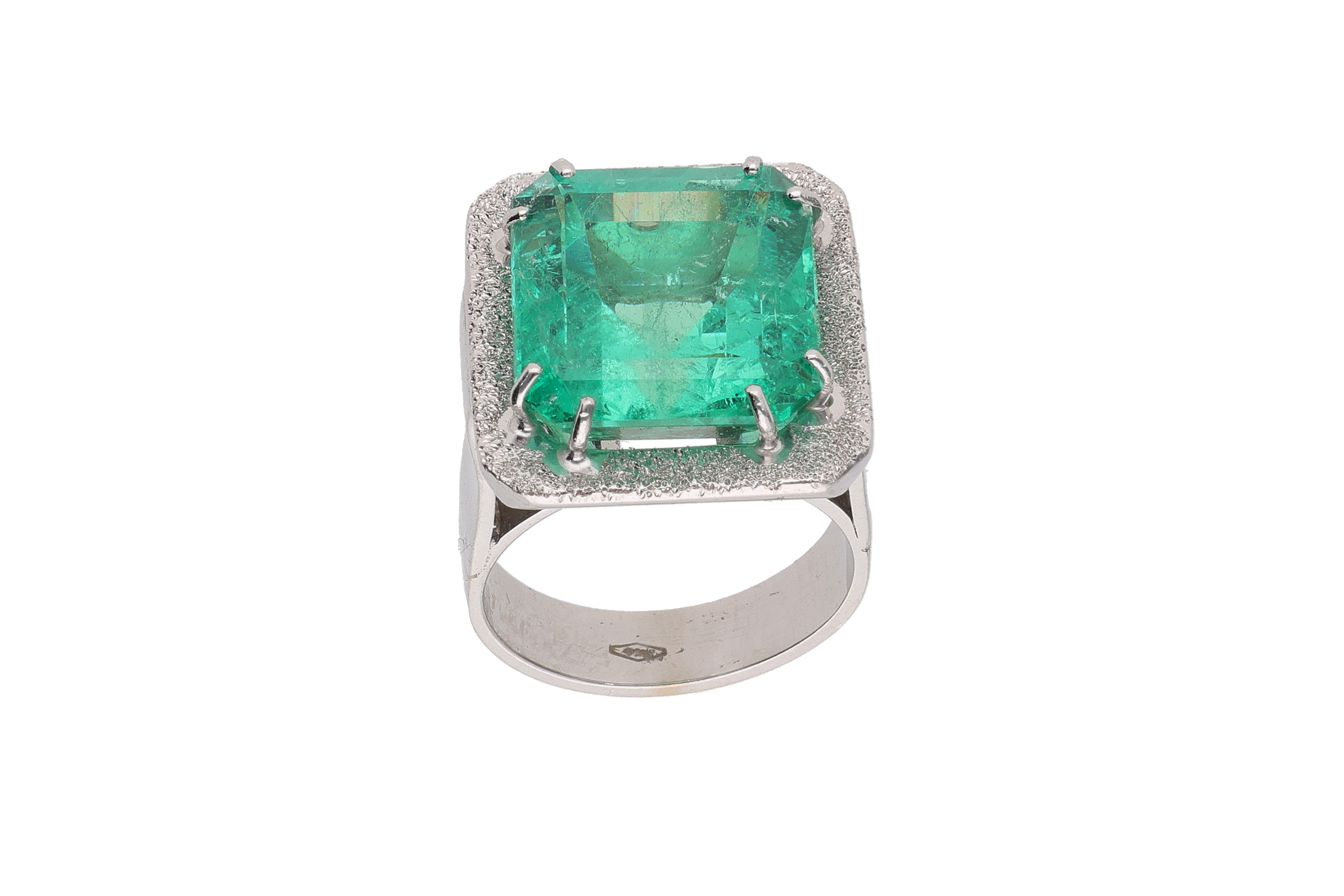 Anello con smeraldo - Asta Preziosi