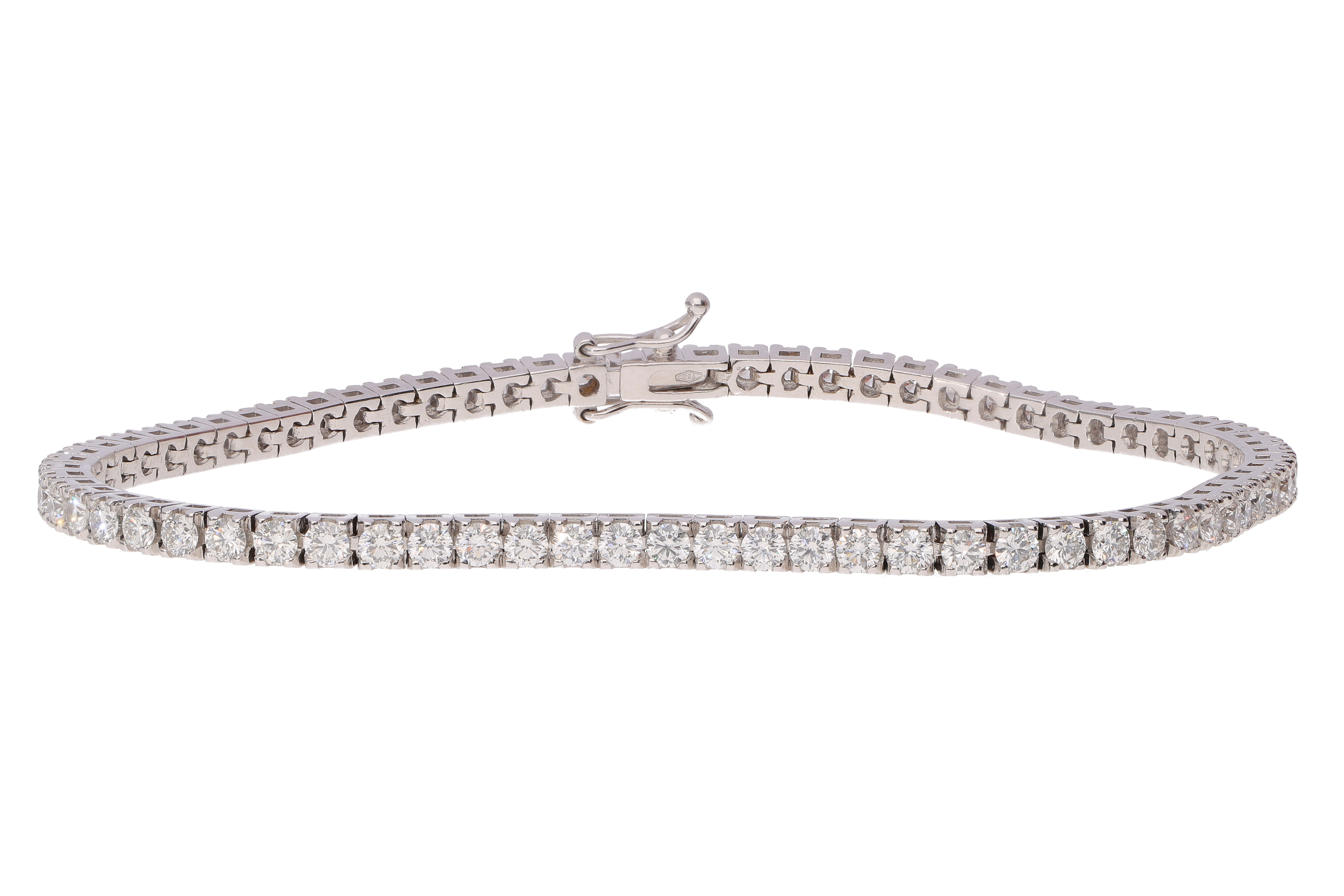 Bracciale con diamanti - Asta Preziosi