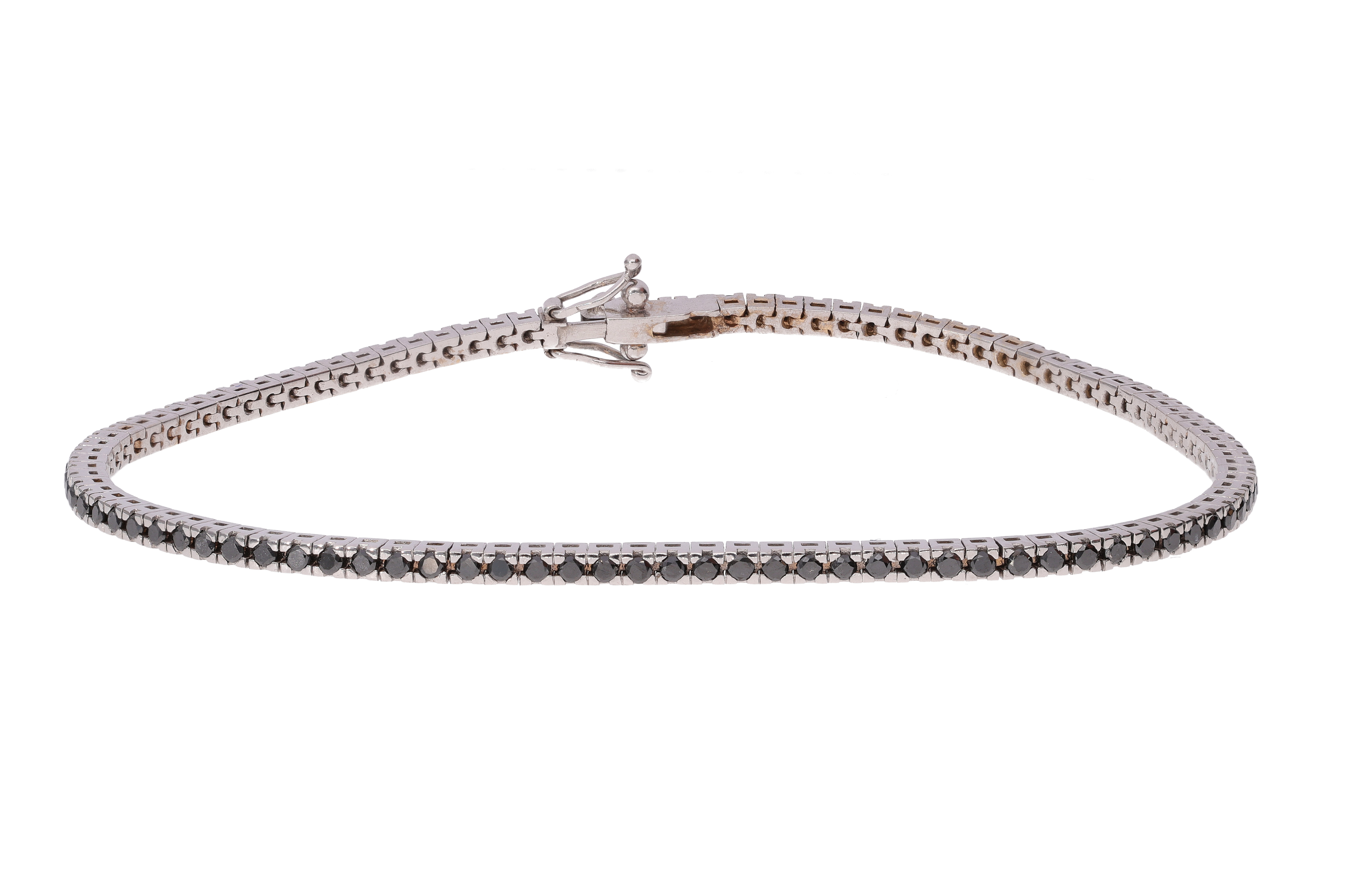 Bracciale con diamanti neri - Asta Preziosi