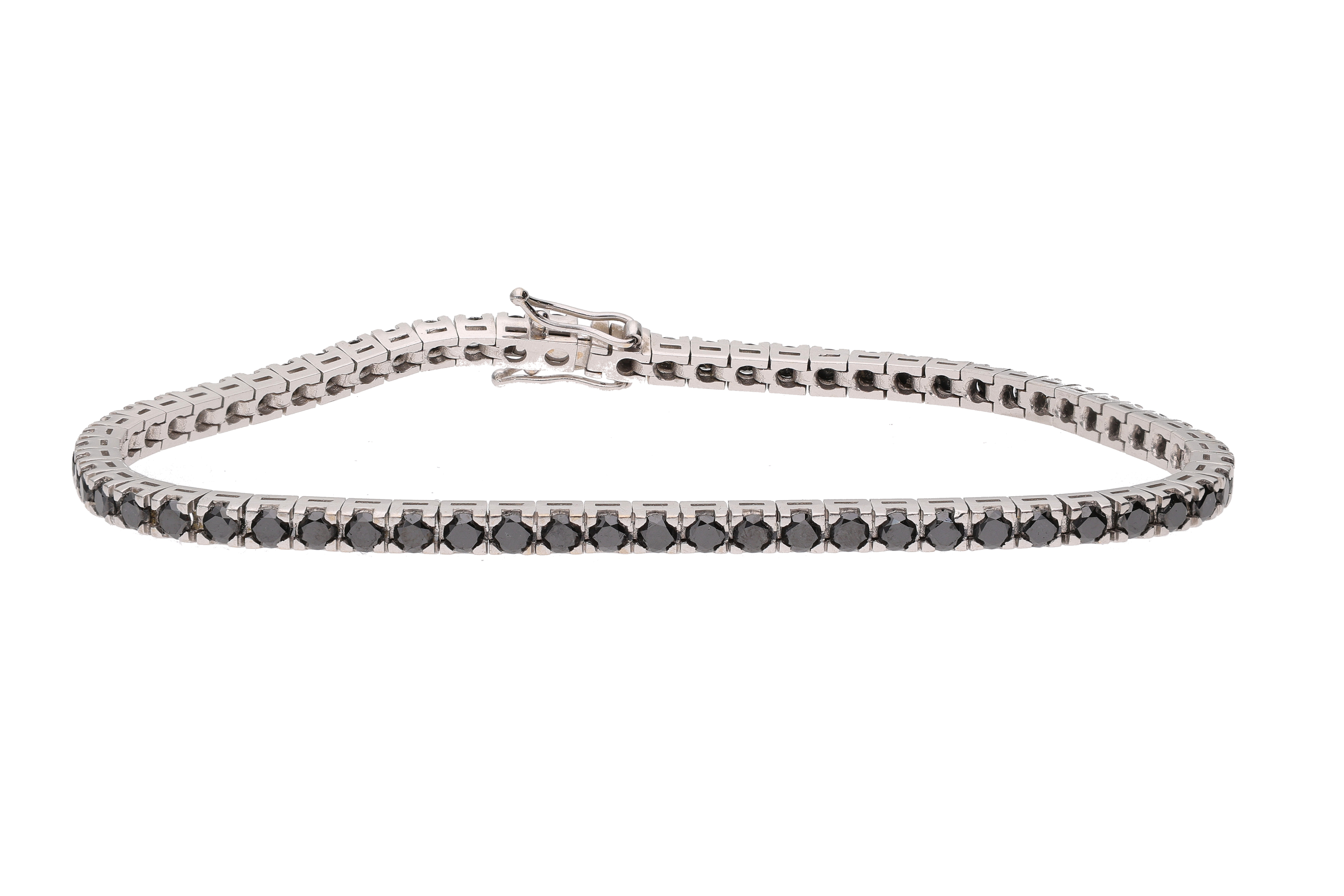 Bracciale con diamanti neri - Asta Preziosi