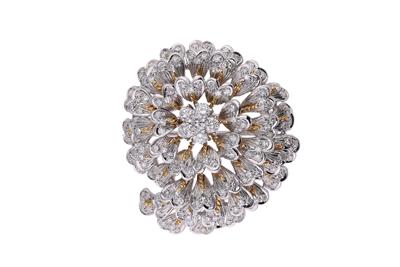 Carlo Barberis, broche a girandola con diamanti - Asta Preziosi Carlo Barberis, broche a girandola con diamanti - Asta Preziosi