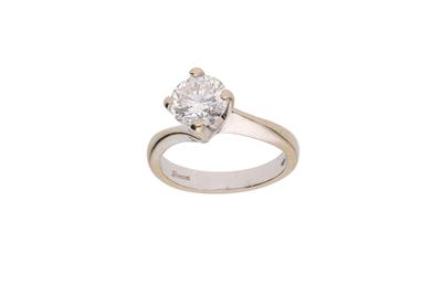 Dinacci, anello solitario con diamante - Asta Preziosi Dinacci, anello solitario con diamante - Asta Preziosi