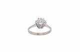 Anello con diamante - Asta Preziosi Anello con diamante - Asta Preziosi