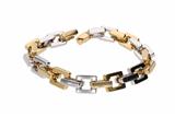 Bracciale a maglie alternate - Asta Preziosi Bracciale a maglie alternate - Asta Preziosi