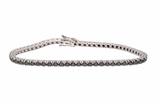 Bracciale con diamanti neri - Asta Preziosi Bracciale con diamanti neri - Asta Preziosi