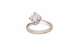 Dinacci, anello solitario con diamante - Asta Preziosi Dinacci, anello solitario con diamante - Asta Preziosi