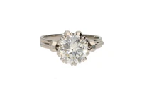 Anello con diamante - Vintage mania Anello con diamante - Vintage mania