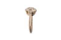 Anello con diamante - Vintage mania