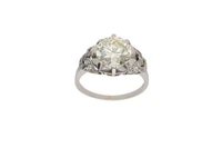 Anello con diamanti - Vintage mania Anello con diamanti - Vintage mania