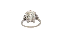 Anello con diamanti - Vintage mania Anello con diamanti - Vintage mania