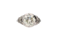 Anello con diamanti - Vintage mania Anello con diamanti - Vintage mania