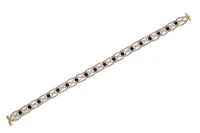 Bracciale con perline e pietre - Vintage mania