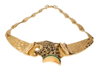 Collier con smeraldi, diamante e smalti - Vintage mania Collier con smeraldi, diamante e smalti - Vintage mania
