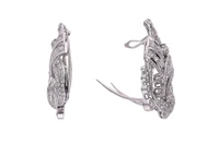 Coppia di spille a doppia clip con diamanti - Vintage mania Coppia di spille a doppia clip con diamanti - Vintage mania