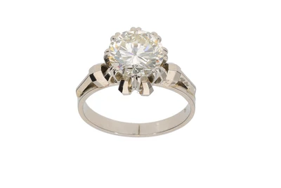 Anello con diamante - Vintage mania Anello con diamante - Vintage mania
