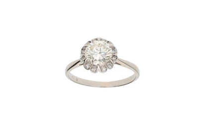 Anello con diamanti - Vintage mania Anello con diamanti - Vintage mania