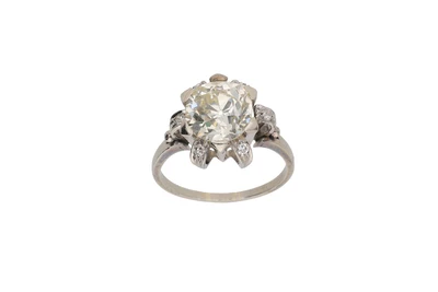 Anello con diamanti - Vintage mania Anello con diamanti - Vintage mania