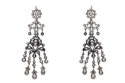 Orecchini con diamanti - Vintage mania Orecchini con diamanti - Vintage mania