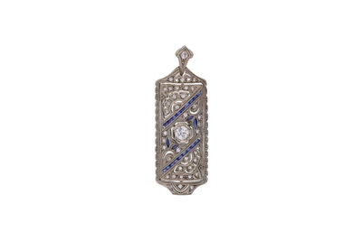 Pendente con diamanti e pietre - Vintage mania Pendente con diamanti e pietre - Vintage mania
