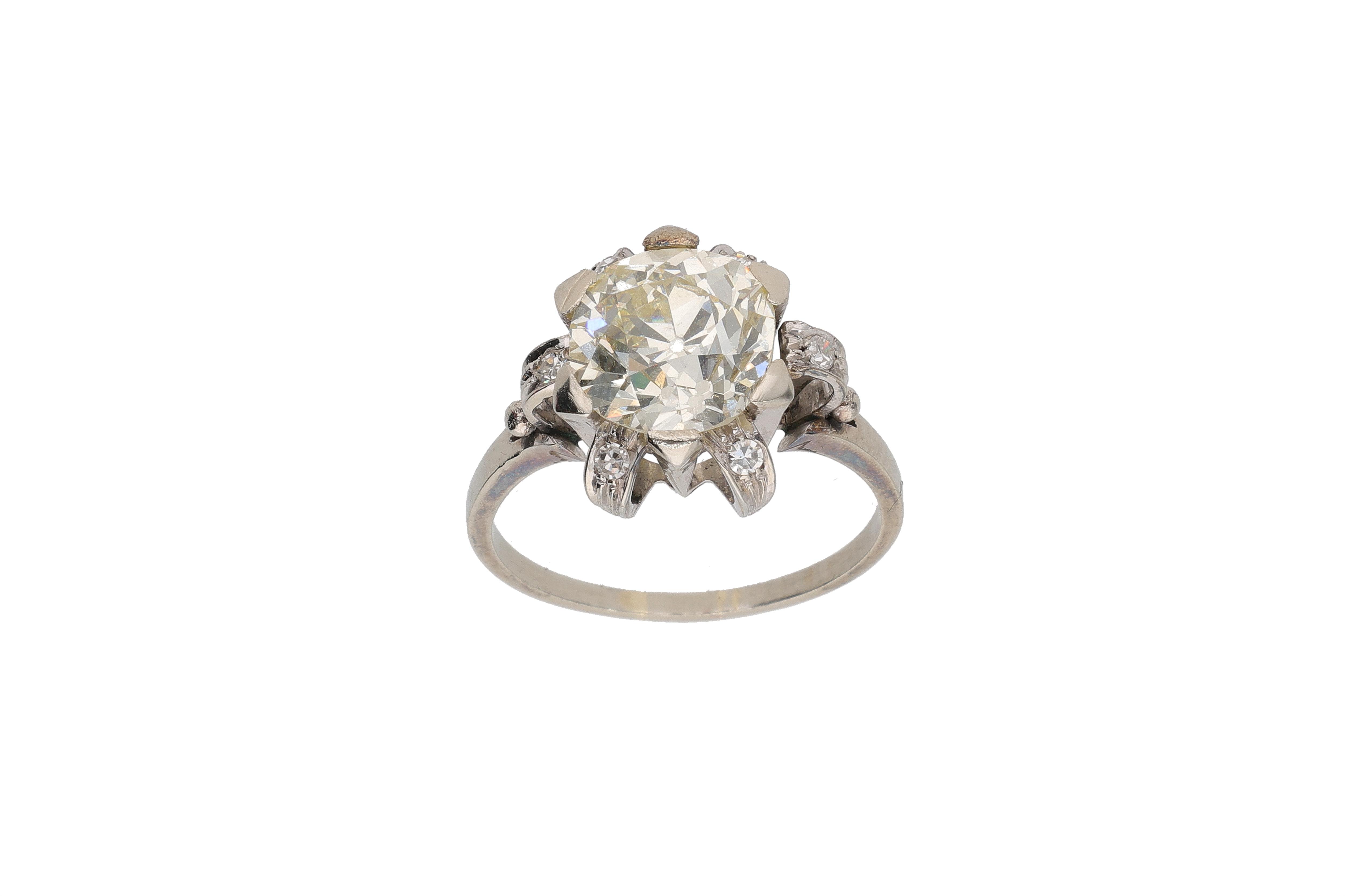Anello con diamanti - Vintage mania
