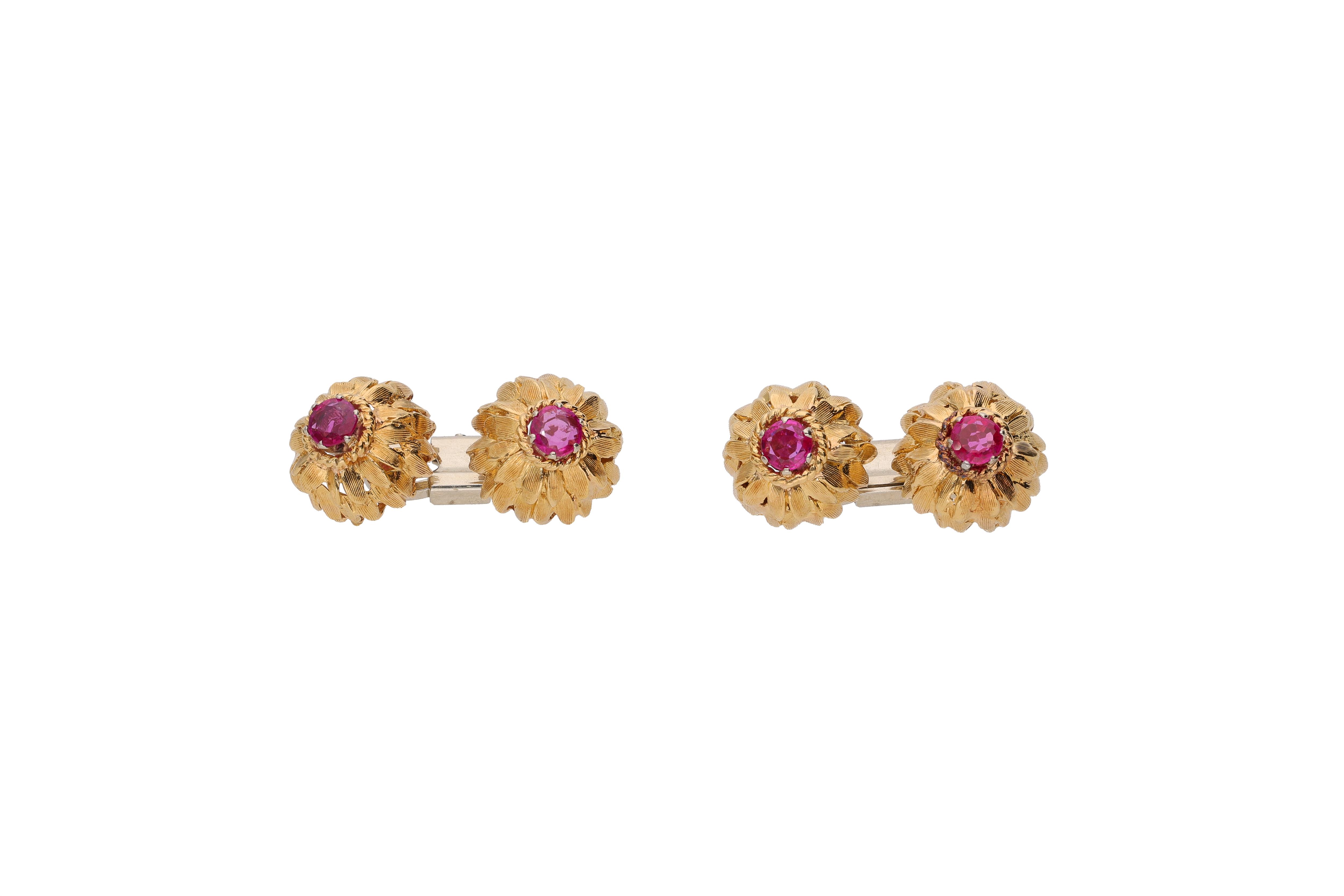 Gemelli con rubini e pietre - Vintage mania