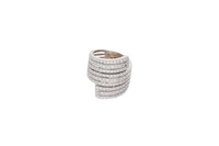 Anello con diamanti - Asta Speciale Tesori d'autunno