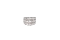 Anello con diamanti - Asta Speciale Tesori d'autunno