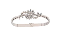 Bracciale con zaffiri e diamanti - Asta Speciale Tesori d'autunno
