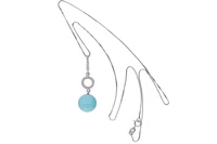 Collana con ciondolo di turchese e diamanti - Asta Speciale Tesori d'autunno