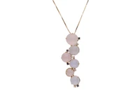 Collana con pietre di luna, pietre e diamanti - Asta Speciale Tesori d'autunno