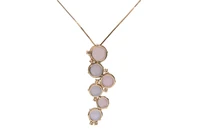 Collana con pietre di luna, pietre e diamanti - Asta Speciale Tesori d'autunno