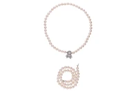 Collana di perle coltivate e diamanti - Asta Speciale Tesori d'autunno