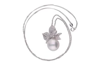 Collana e pendente con perla Mari del Sud - Asta Speciale Tesori d'autunno
