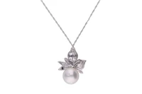 Collana e pendente con perla Mari del Sud - Asta Speciale Tesori d'autunno