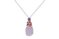 Collier con ametista, rubini, pietre e diamanti - Asta Speciale Tesori d'autunno