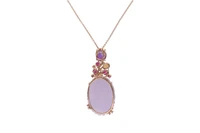 Collier con ametista, rubini, pietre e diamanti - Asta Speciale Tesori d'autunno
