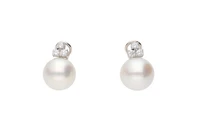 Orecchini con perle Mari del Sud e diamanti - Asta Speciale Tesori d'autunno
