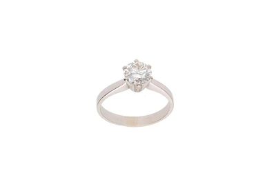 Anello con diamante - Asta Speciale Tesori d'autunno