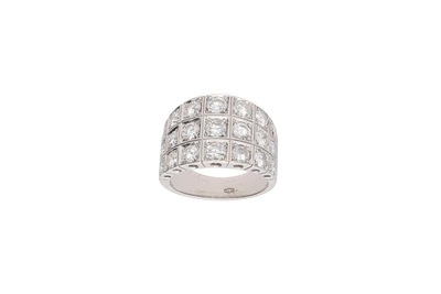 Anello con diamanti - Asta Speciale Tesori d'autunno