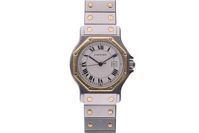 Cartier Santos Octagon Ronde' - Asta Speciale Tesori d'autunno