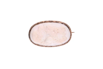 Spilla con cammeo - Asta Speciale Tesori d'autunno