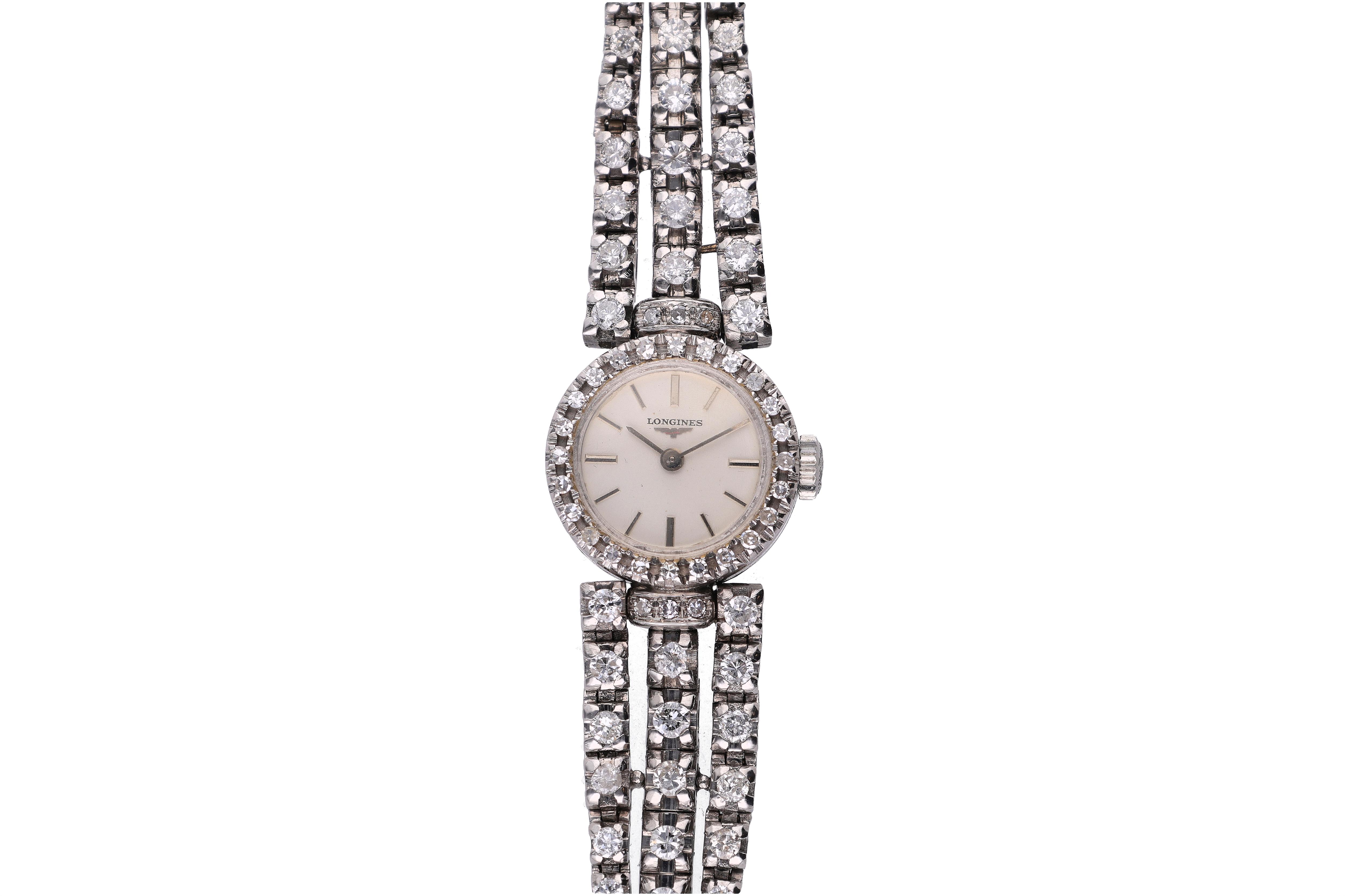 Longines, orologio con diamanti - Asta Speciale Tesori d'autunno