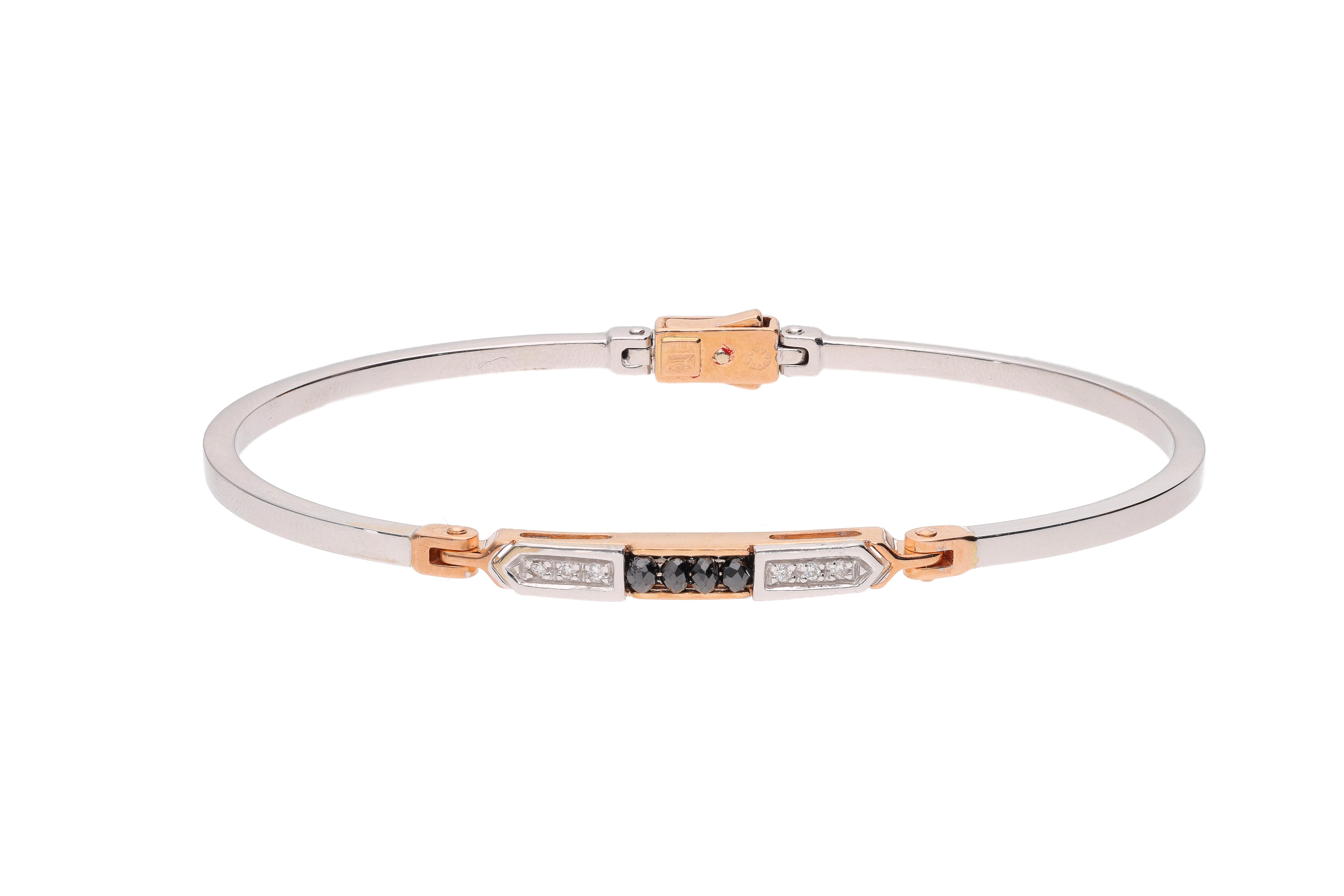 Zancan, bracciale rigido con diamanti - Asta Speciale Tesori d'autunno